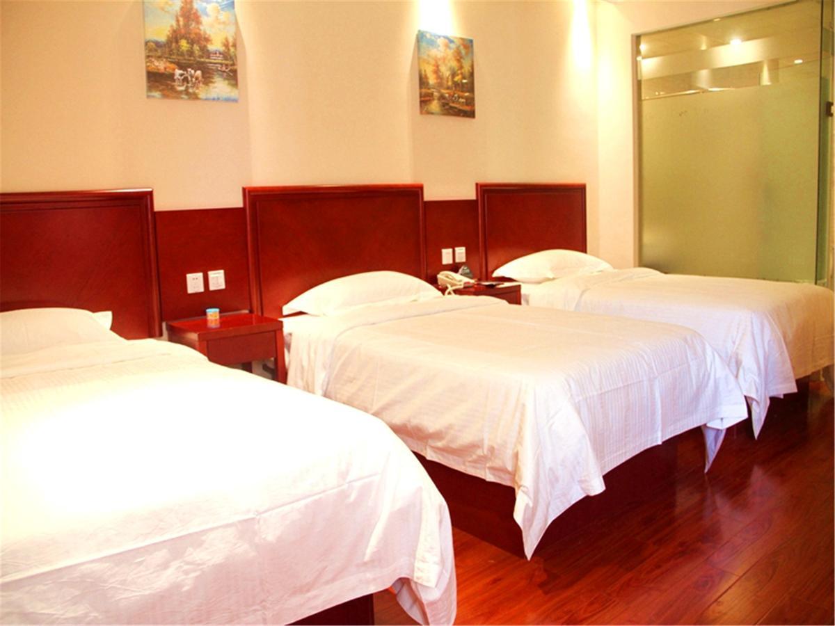 Greentree Inn Jiangsu Wuxi Xibei Town Xingtiandi Shell Hotel Exterior foto